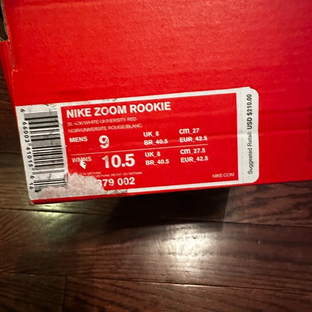 Nike Zoom Rookies - Picture 1 of 8